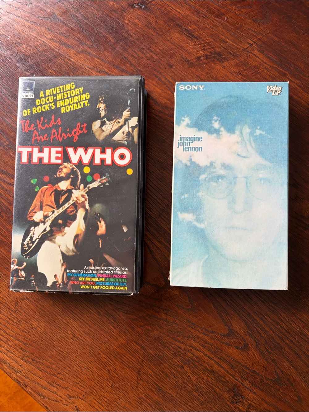 Rare VHS “John Lennon —Imagine”